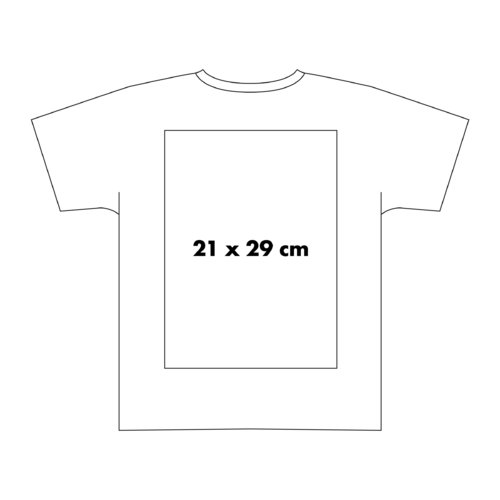 Cotton T-shirt with short sleeves and round neck.