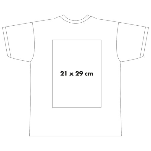 Cotton T-shirt with short sleeves and a round neckline.
