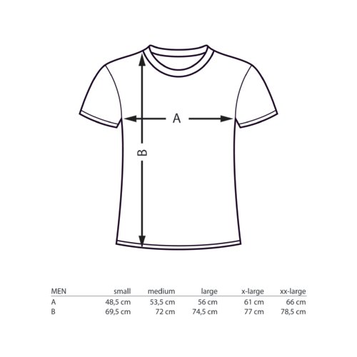 Cotton T-shirt with short sleeves and round neck.