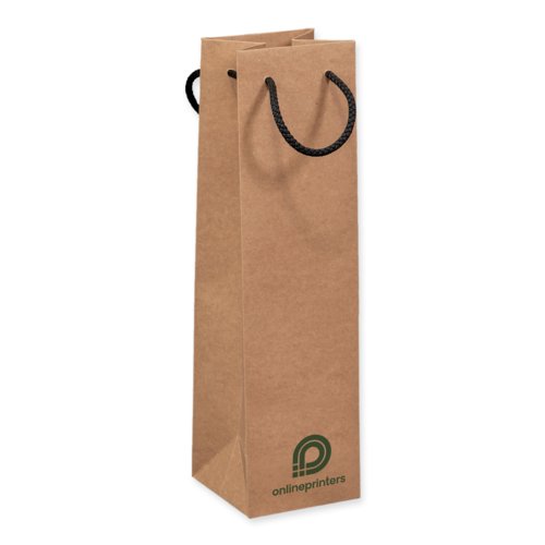 Natural paper rope handle bag, 24 x 34 x 10 cm 4