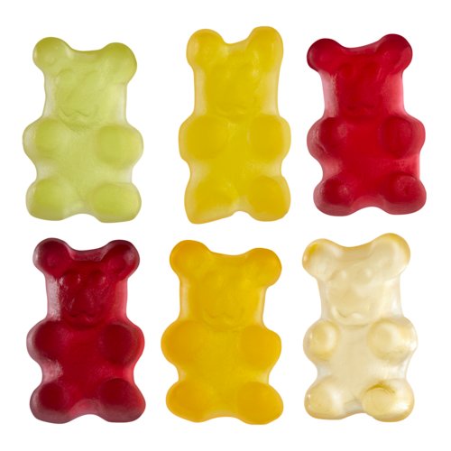 Vegan fruit gum bears 2